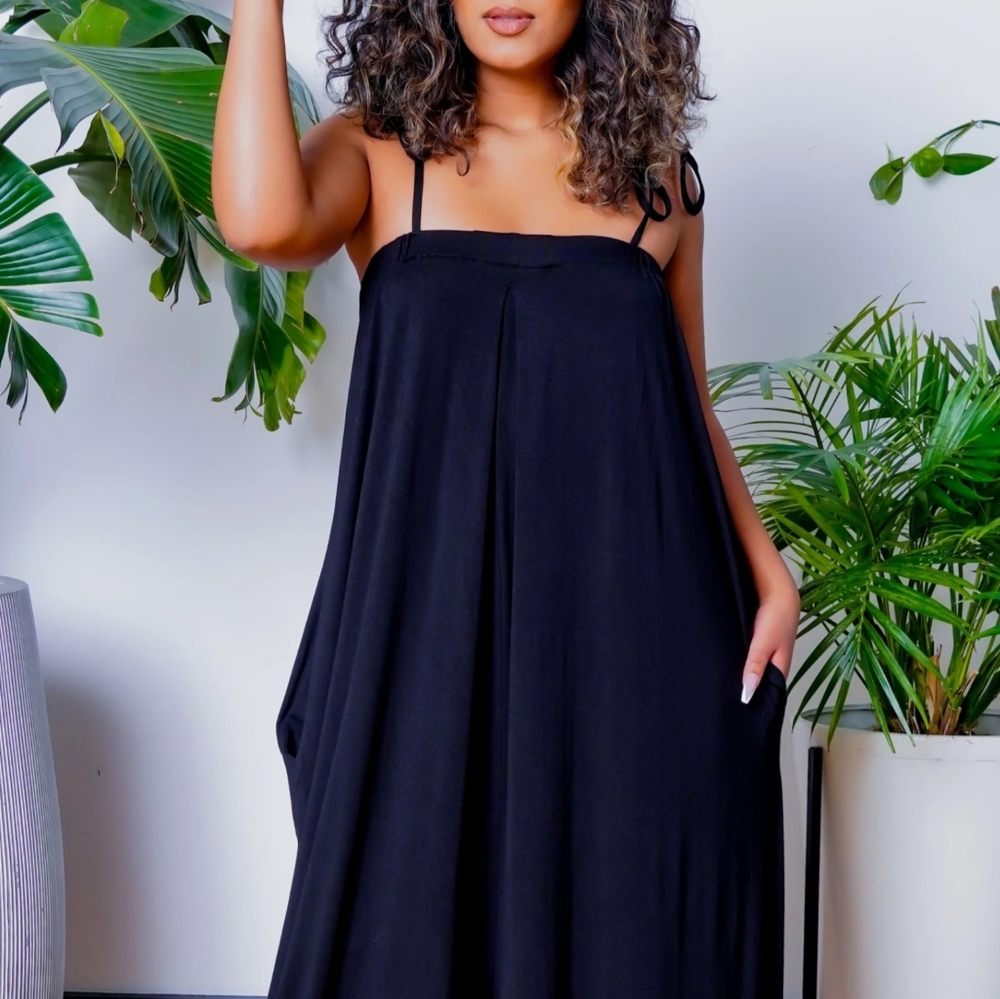 Miriam Spaghetti Strap Harem Jumpsuit